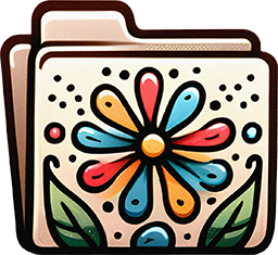 Hippie Flower Icon